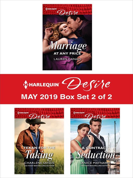 Cover image for Harlequin Desire May 2019--Box Set 2 of 2